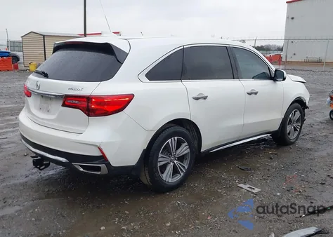 2019 Acura Mdx Standard from USA, damaged, VIN 5J8YD3H34KL008922